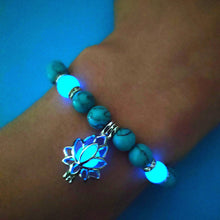 Load image into Gallery viewer, Natural Stone Yoga Healing Luminous Glow-In-the-Dark Bracelet