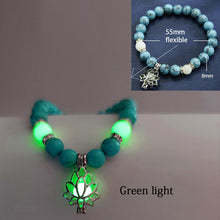 Load image into Gallery viewer, Natural Stone Yoga Healing Luminous Glow-In-the-Dark Bracelet