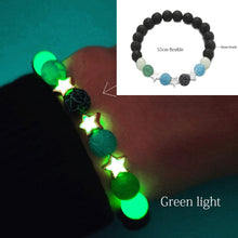 Load image into Gallery viewer, Natural Stone Yoga Healing Luminous Glow-In-the-Dark Bracelet