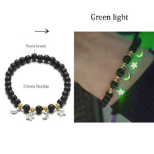 Load image into Gallery viewer, Natural Stone Yoga Healing Luminous Glow-In-the-Dark Bracelet